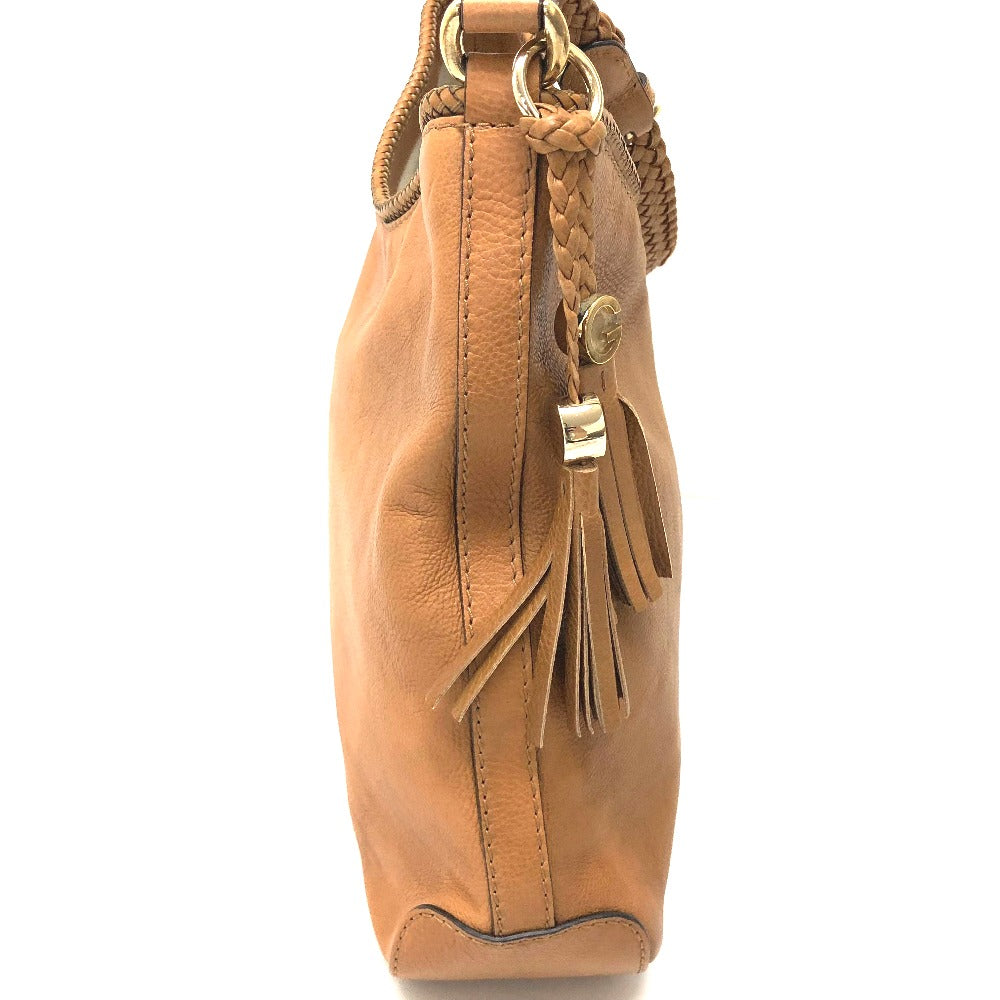 GUCCI Shoulder Bag 257026 leather Brown
