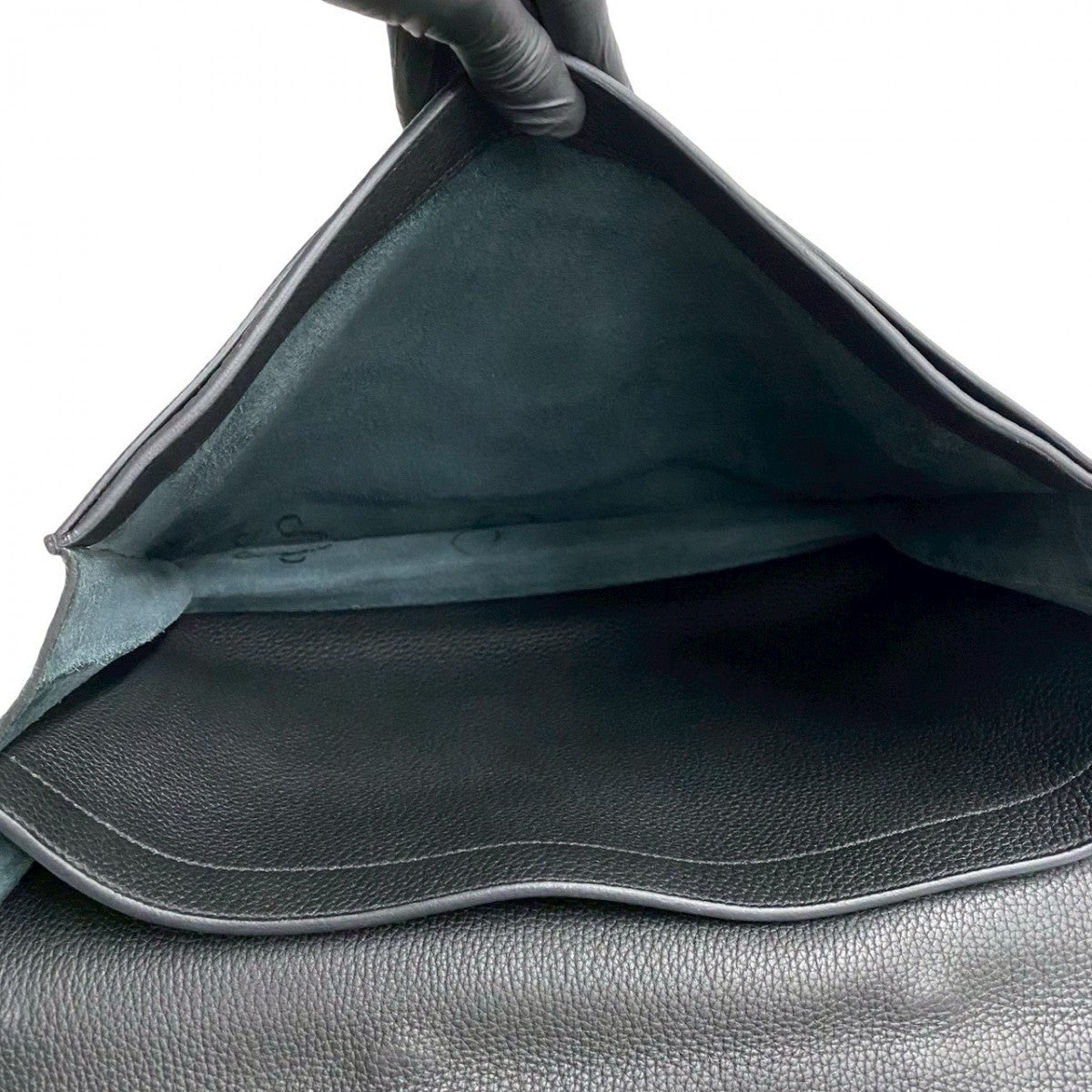 HERMES Business bag Fjord black Sac Adepeche 38
