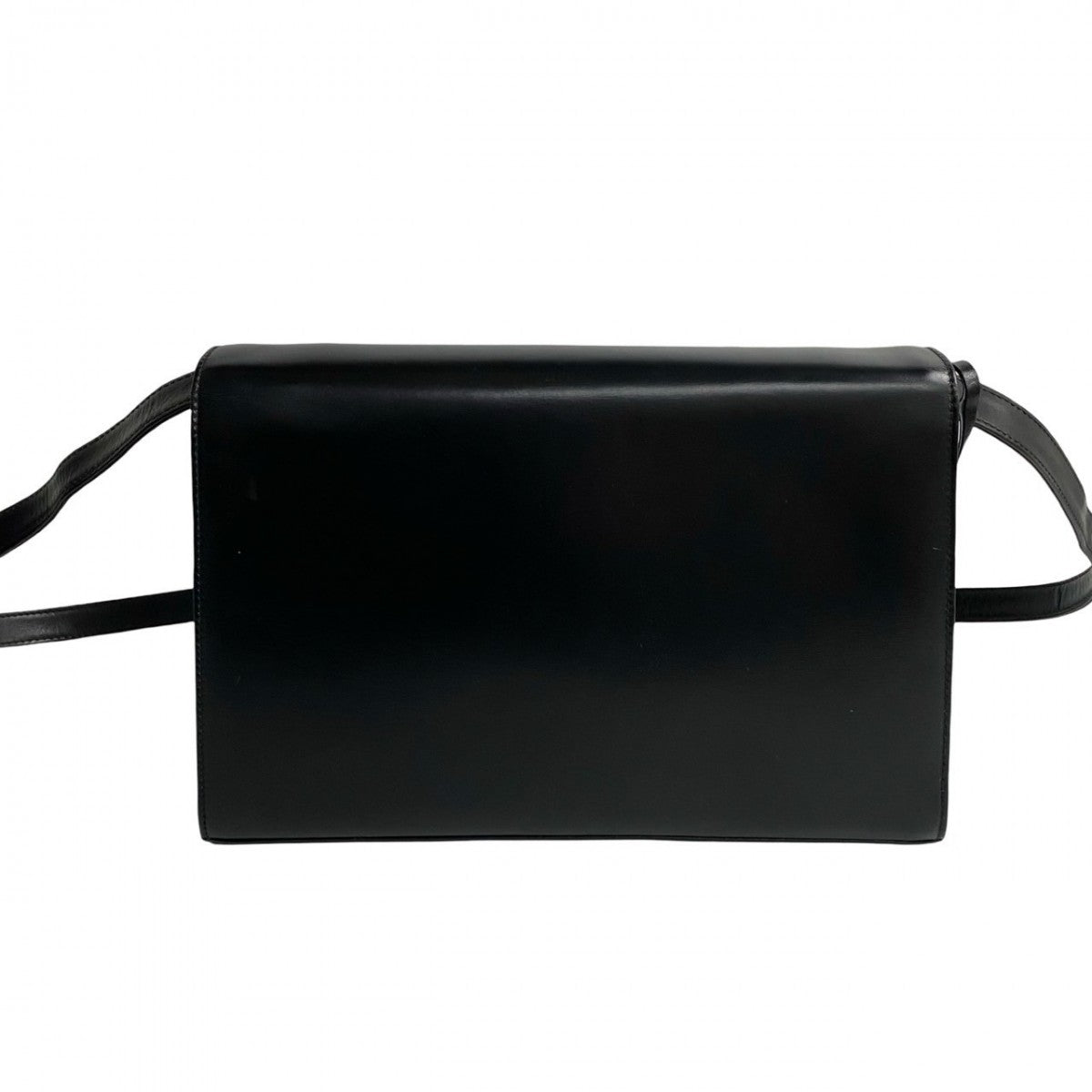 GUCCI Shoulder Bag leather black Ready lock