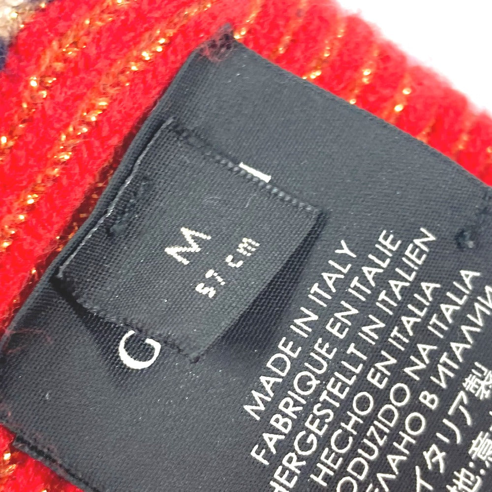 GUCCI hair accessory Wool, Nylon multicolor lame GG logo headband