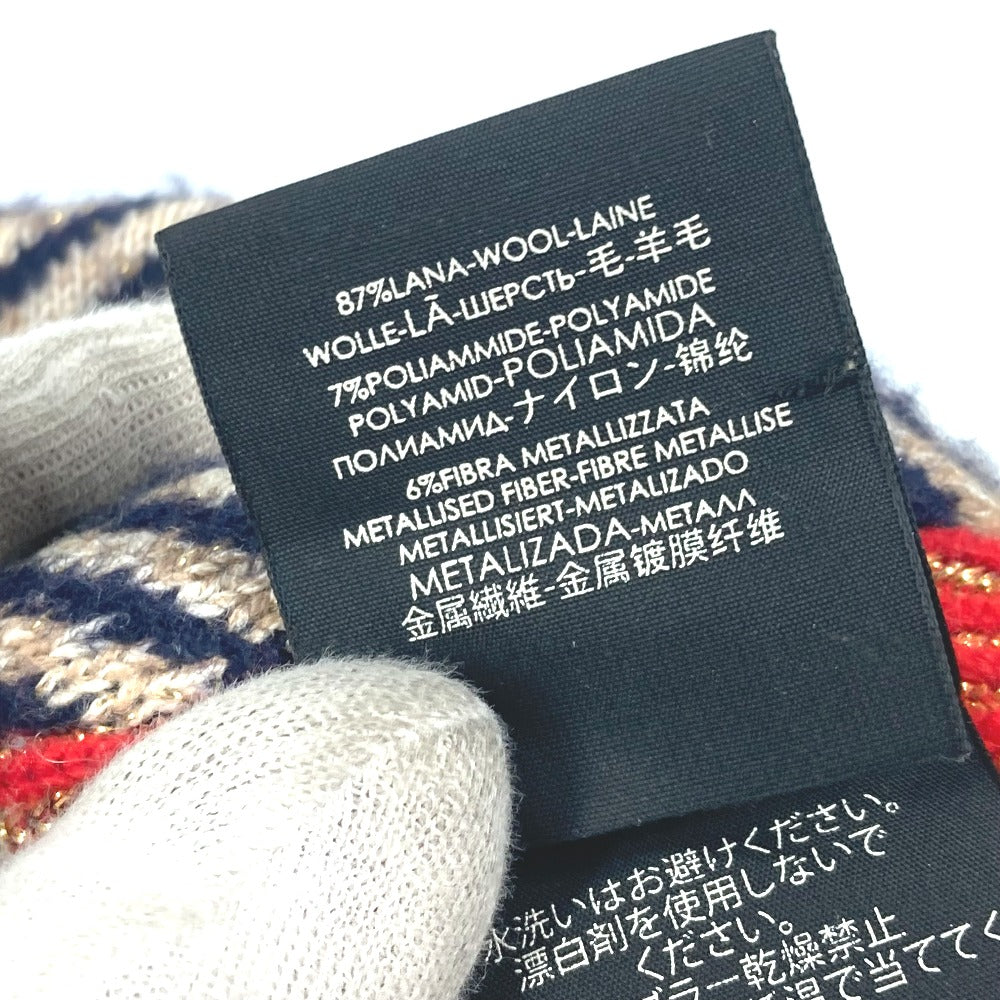 GUCCI hair accessory Wool, Nylon multicolor lame GG logo headband