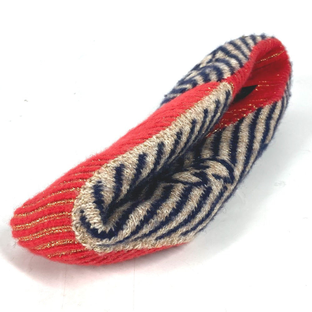 GUCCI hair accessory Wool, Nylon multicolor lame GG logo headband