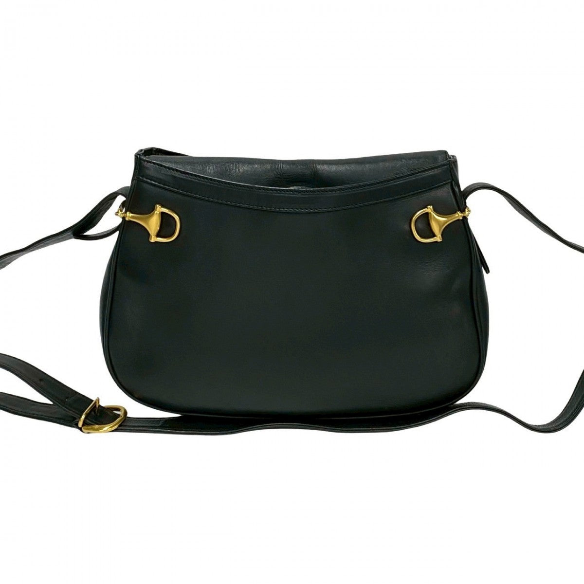GUCCI Shoulder Bag leather black