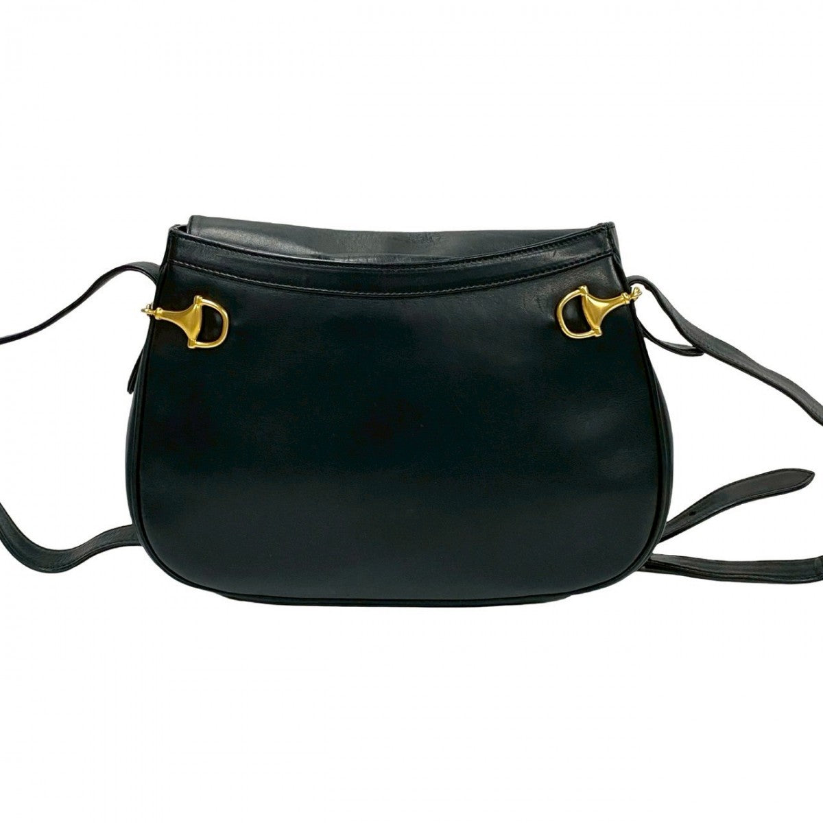 GUCCI Shoulder Bag leather black
