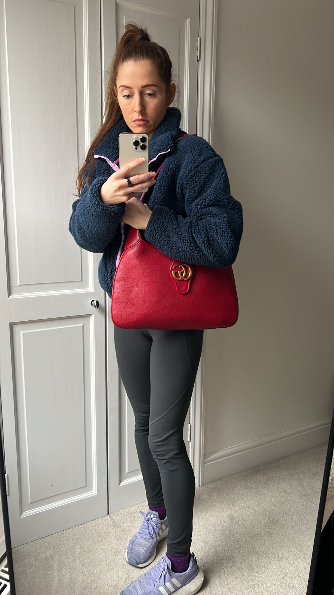 Gucci Red Large Aphrodite Shoulder Bag (RRP £1760)