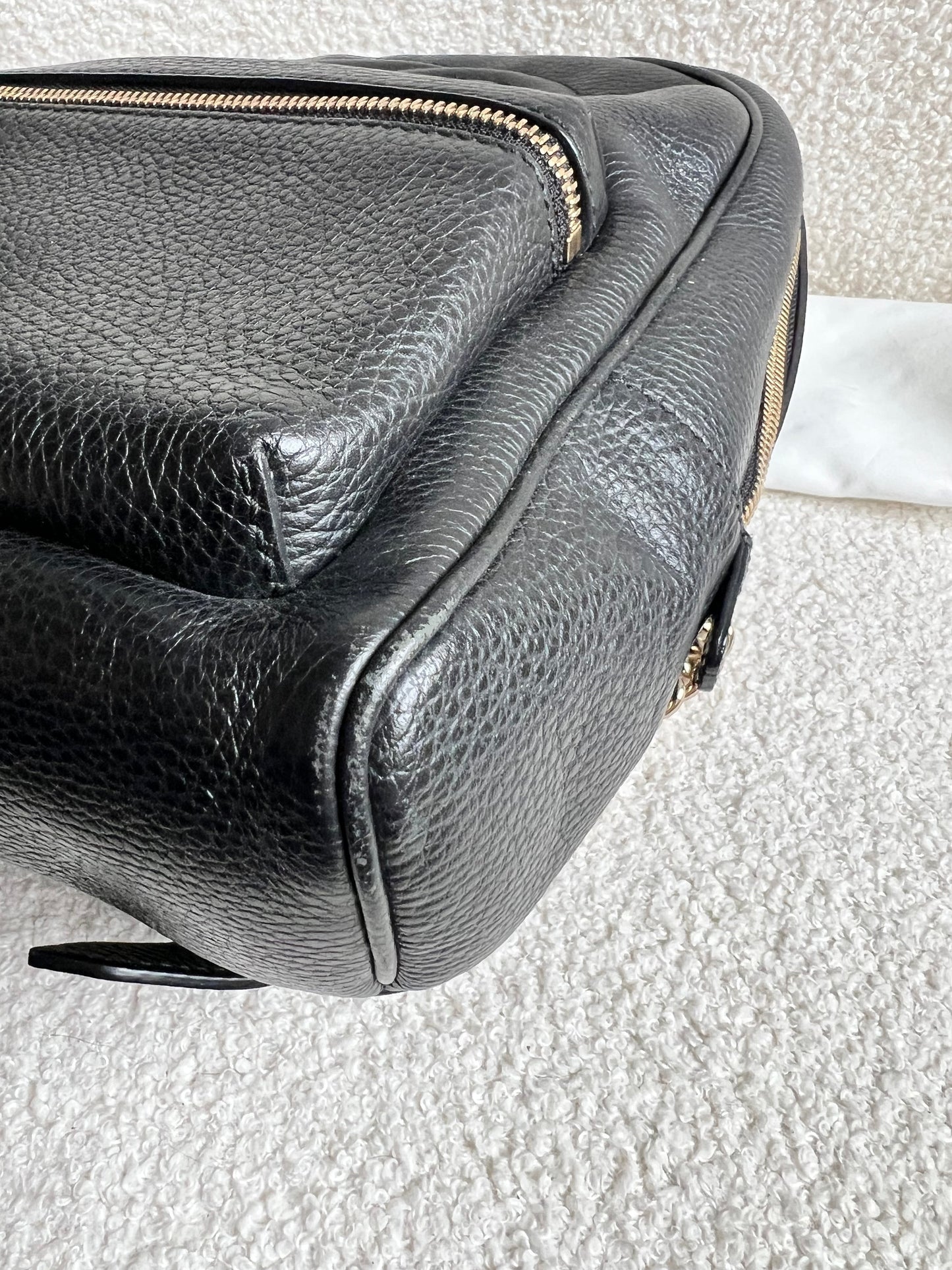Gucci GG Black Soho Backpack