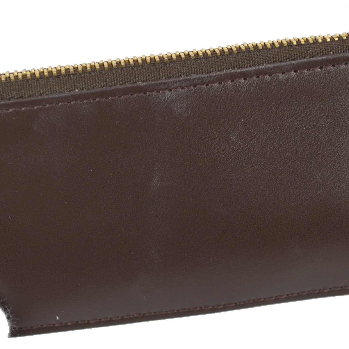 Louis Vuitton 2000 Damier Pochette Cles Coin Case Wallet Purse M62656