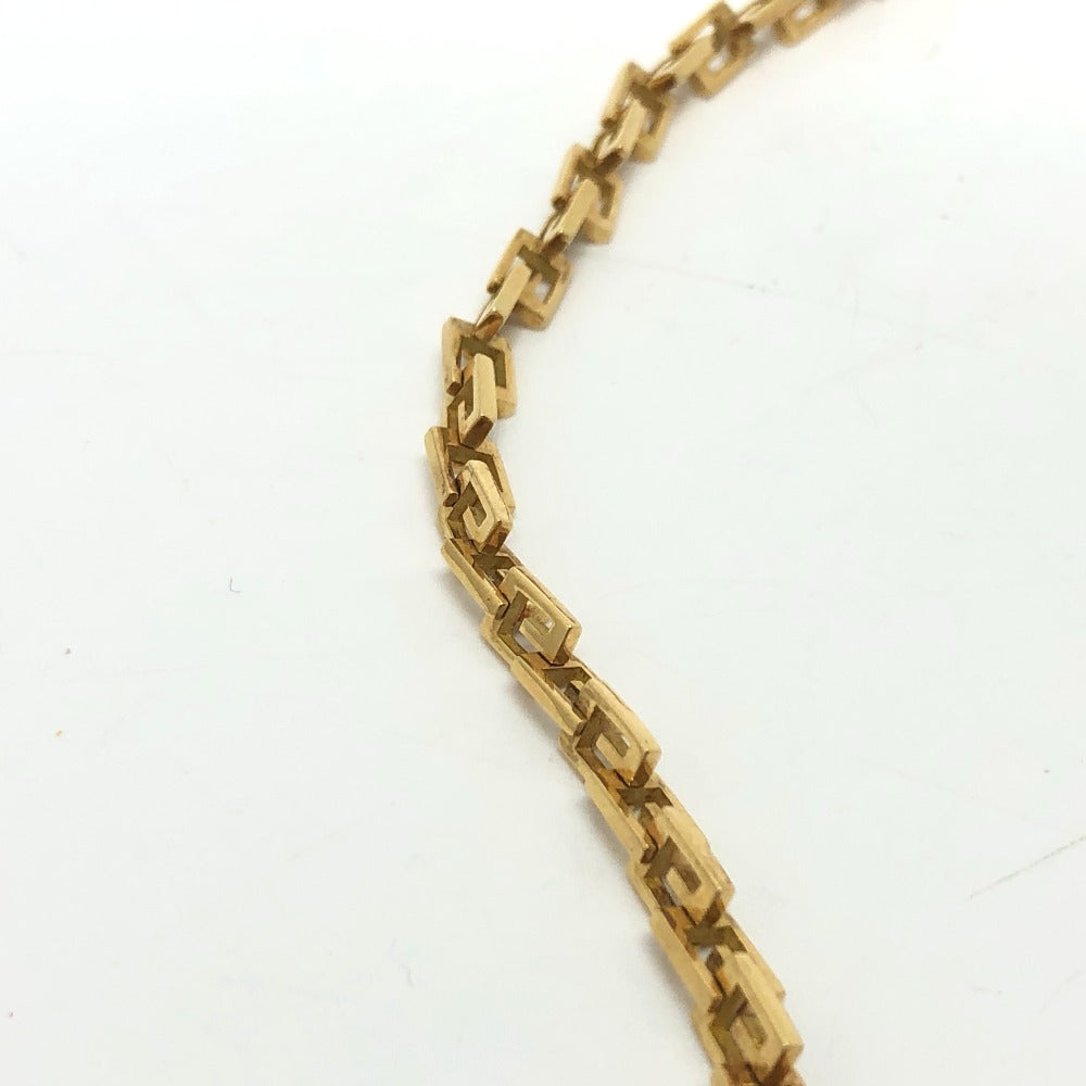 GUCCI Necklace 18K Yellow Gold gold K18YG G logo link square Women Used
