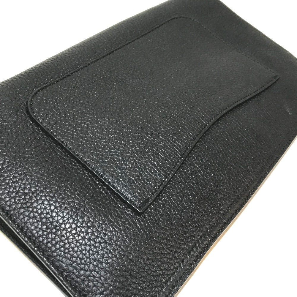 GUCCI Clutch bag 387220 Bamboo / leather black bamboo clutch Clutch bag unisex(Unisex) Used