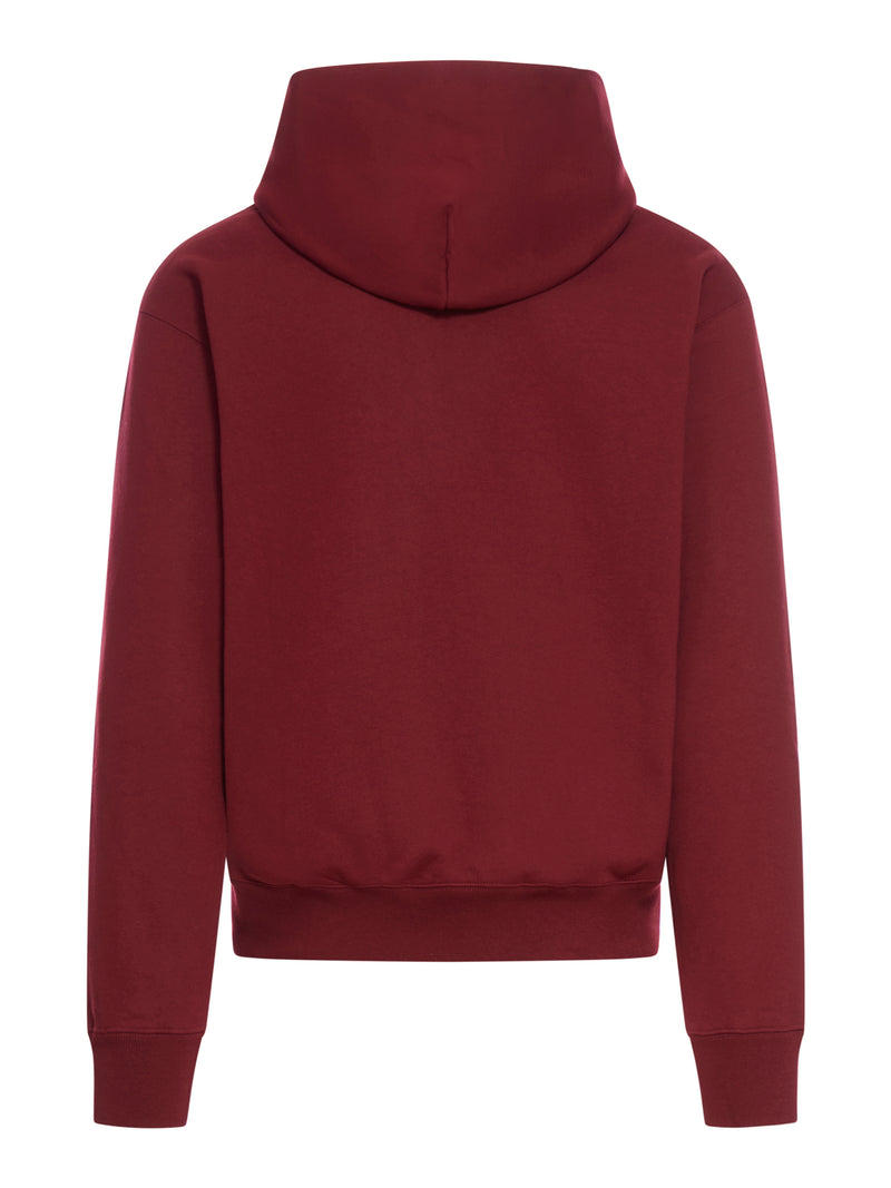 Gucci Men Cotton Jersey Printed Hooded Sweatshirt