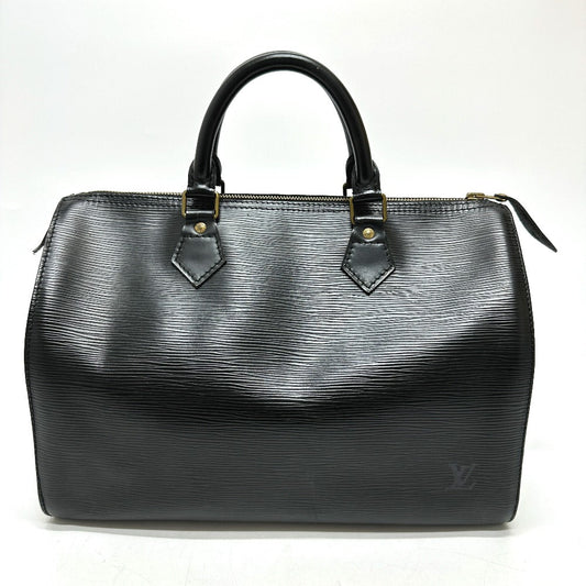 LOUIS VUITTON Boston Duffel bag M59022 Epi Leather black Speedy 30