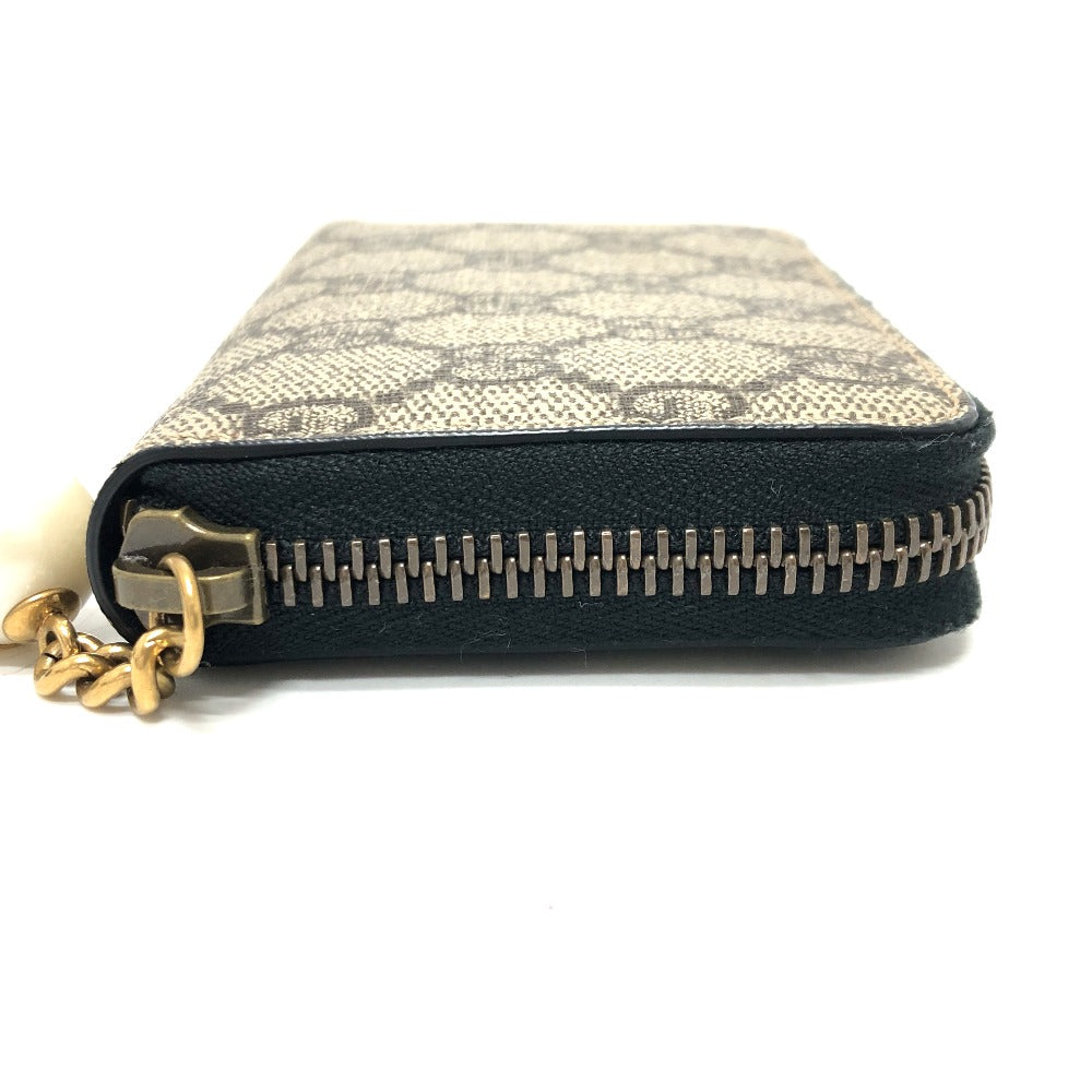 GUCCI Coin case 431482 Brown Zip Around