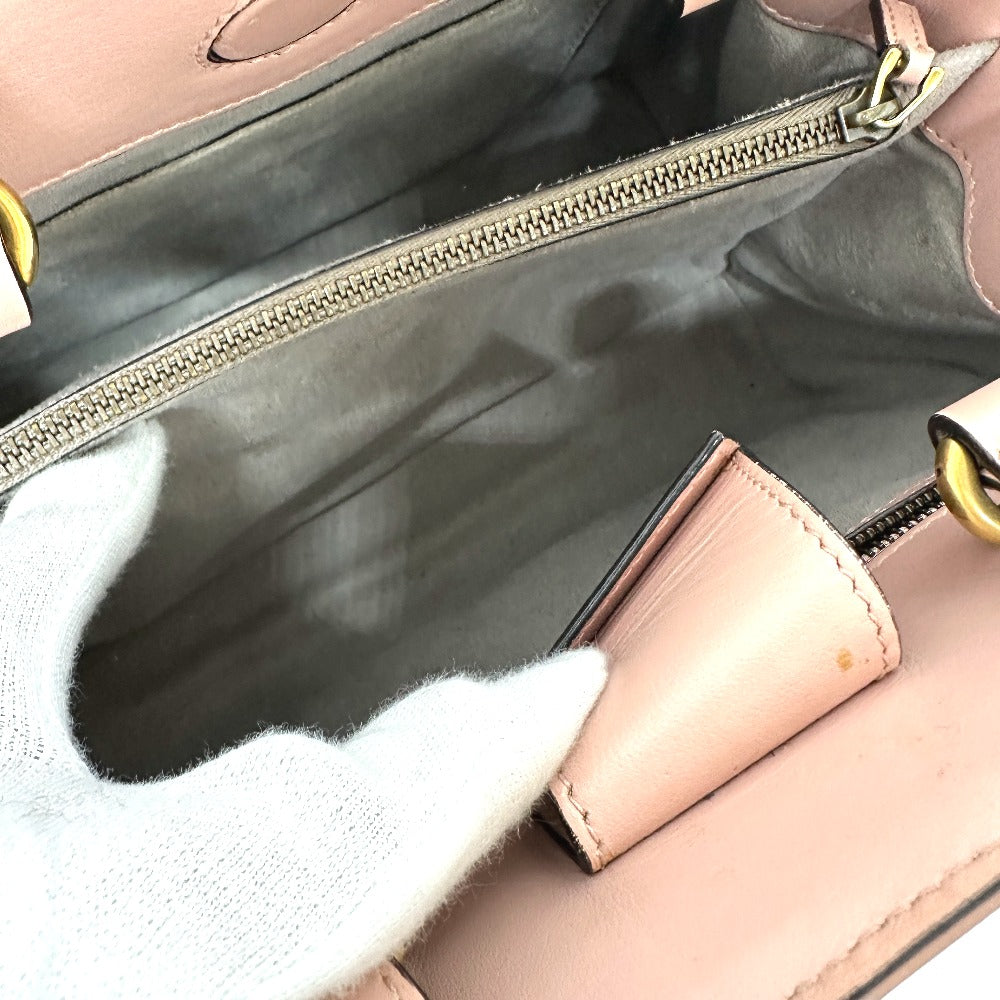 GUCCI Handbag 448054 leather pink GG Marmont