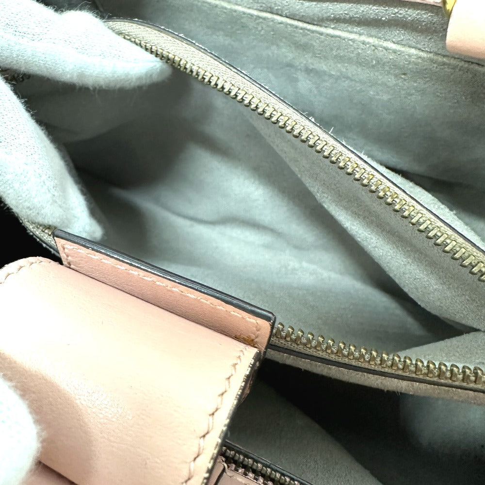 GUCCI Handbag 448054 leather pink GG Marmont
