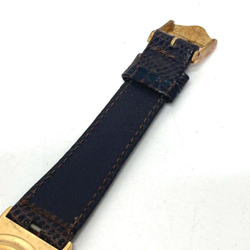 GUCCI Watches Quartz 3400F Gold Plated gold gold dial mens Used