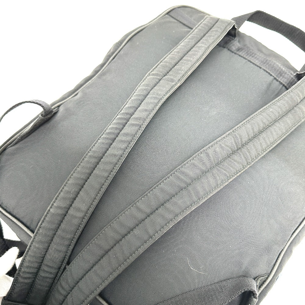 GUCCI Backpack 536724 canvas black Sequined logo interlocking G mens Used