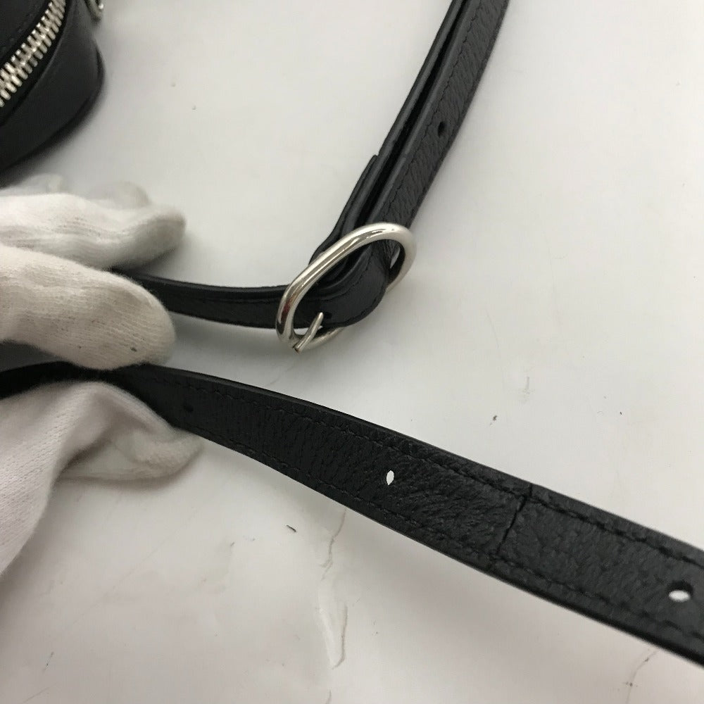 GUCCI Shoulder Bag 680128 Canvas / leather black Balenciaga Balenciaga collaboration Hacker Project GG
