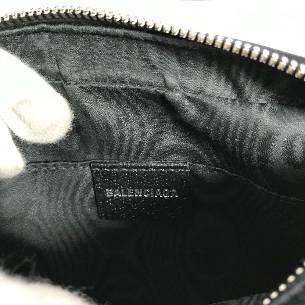 GUCCI Shoulder Bag 680128 Canvas / leather black Balenciaga Balenciaga collaboration Hacker Project GG