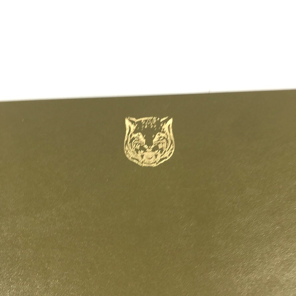 GUCCI Other miscellaneous goods leather khaki PC personal computer interior tiger mouse pad