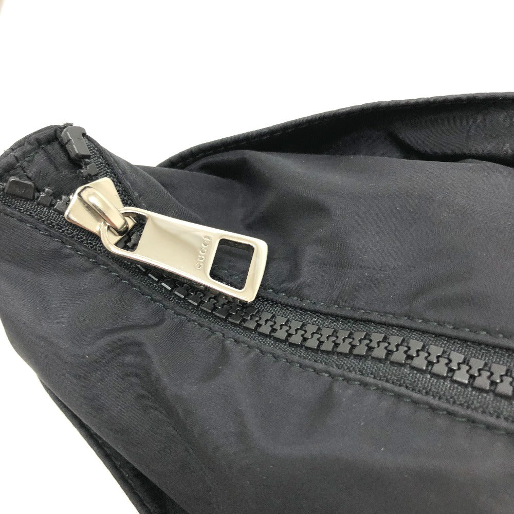 GUCCI Tote Bag 510332 Nylon / leather black GG Guccisima mens Used