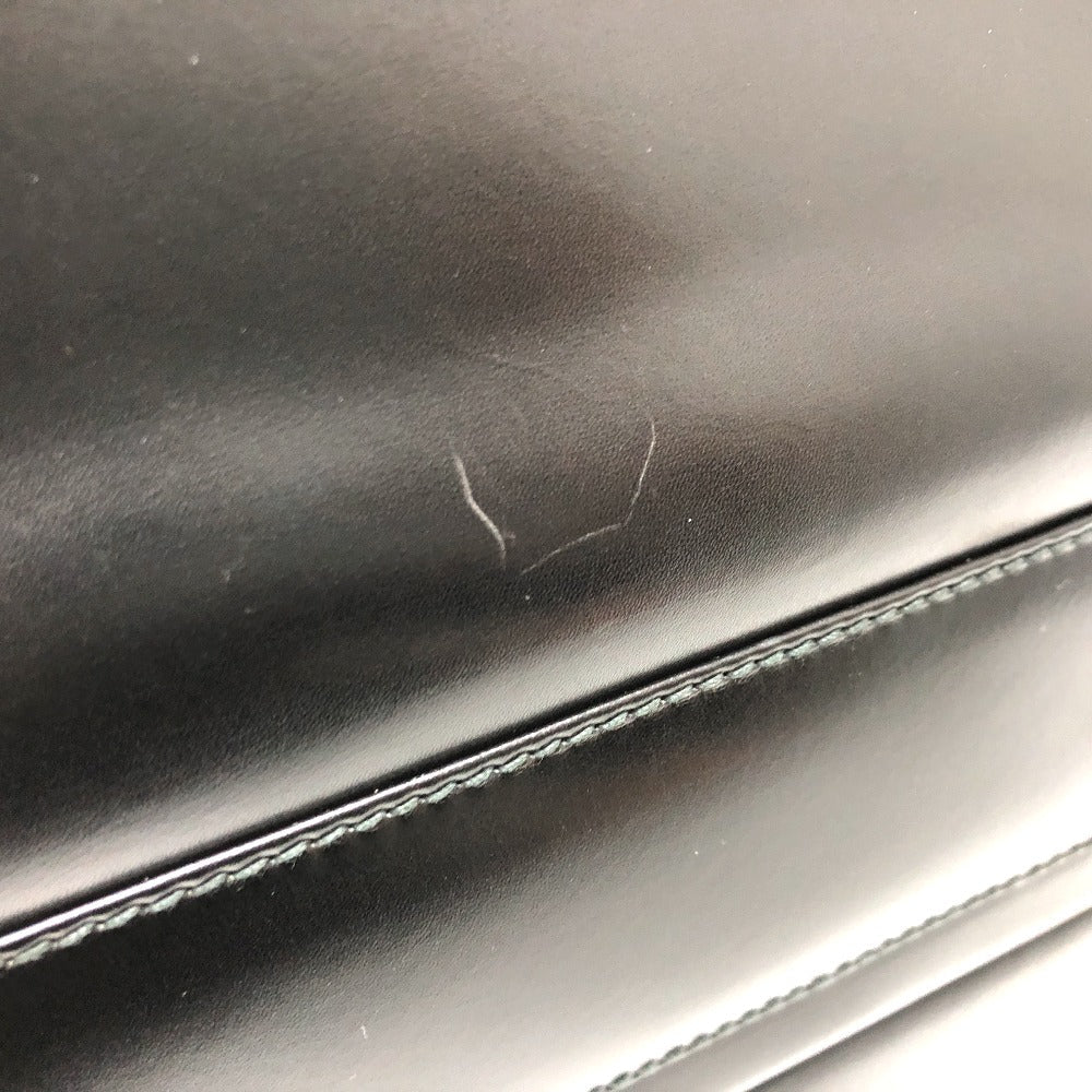 GUCCI Handbag 110 0218 leather black old gucci purse Women Used