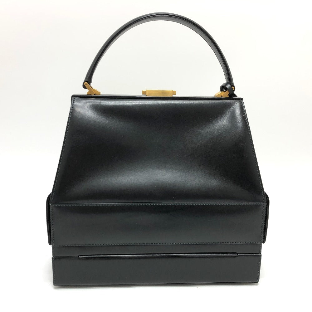GUCCI Handbag 110 0218 leather black old gucci purse Women Used