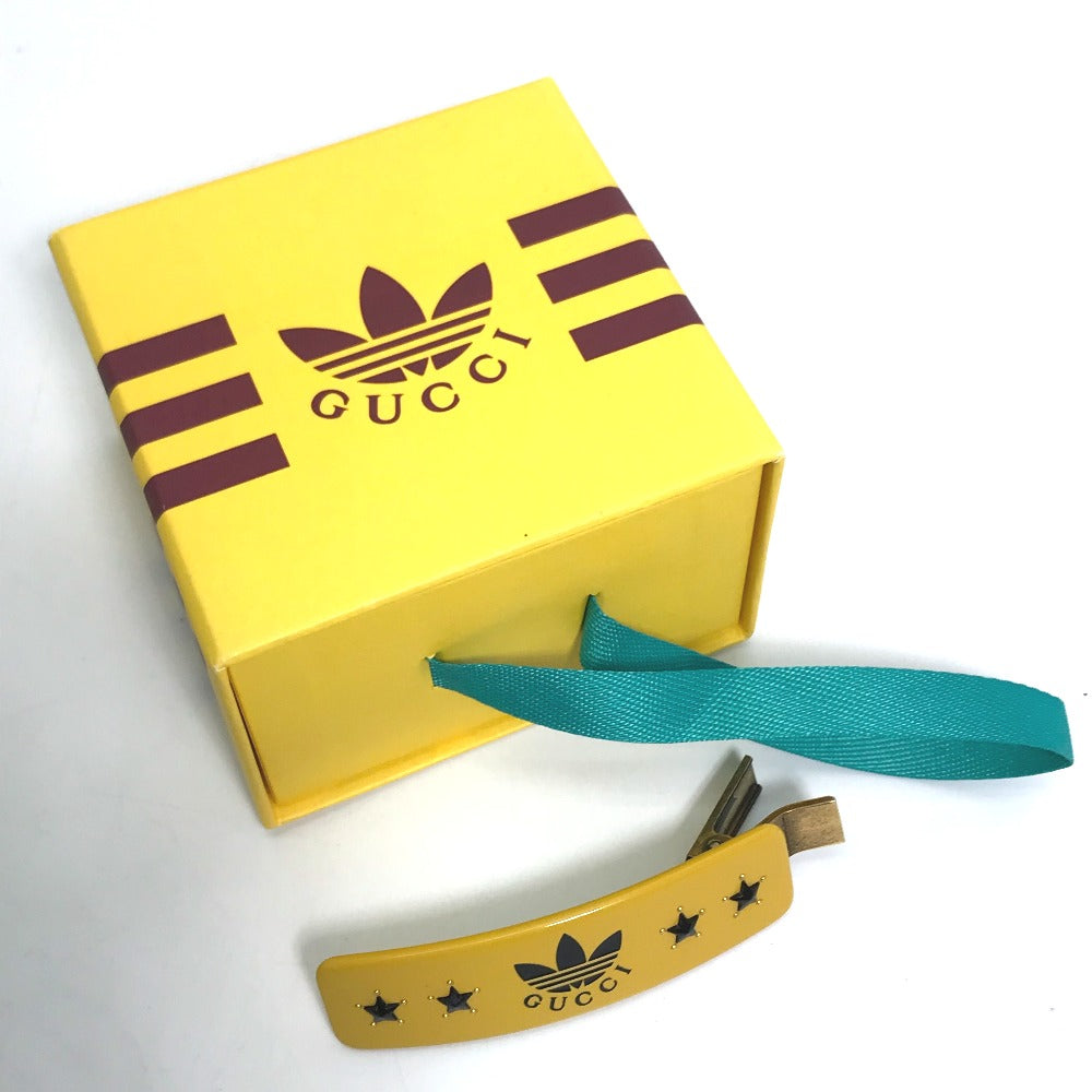 GUCCI Valletta 702940 plastic yellow hair accessory Adidas ADIDAS collaboration Women Used
