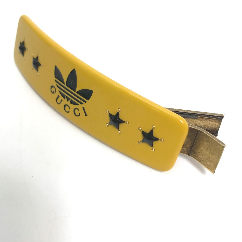 GUCCI Valletta 702940 plastic yellow hair accessory Adidas ADIDAS collaboration Women Used