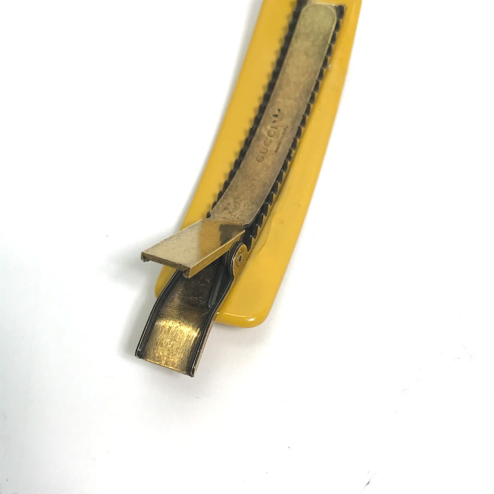 GUCCI Valletta 702940 plastic yellow hair accessory Adidas ADIDAS collaboration Women Used