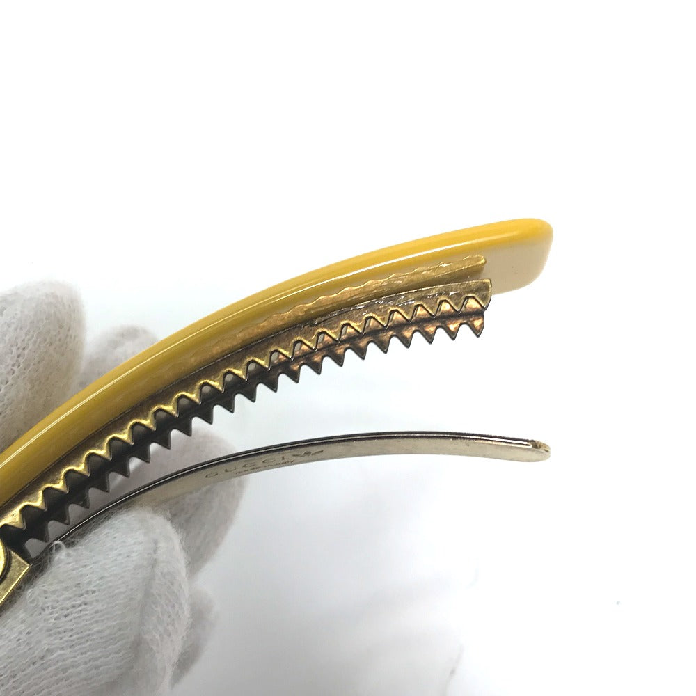 GUCCI Valletta 702940 plastic yellow hair accessory Adidas ADIDAS collaboration Women Used
