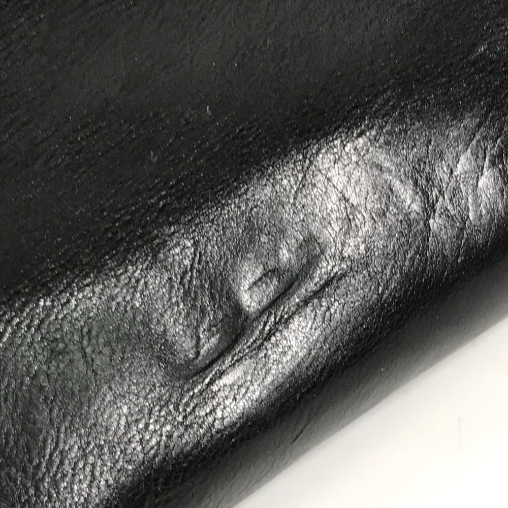 GUCCI Tote Bag 207292 leather black stud hysteria Women Used