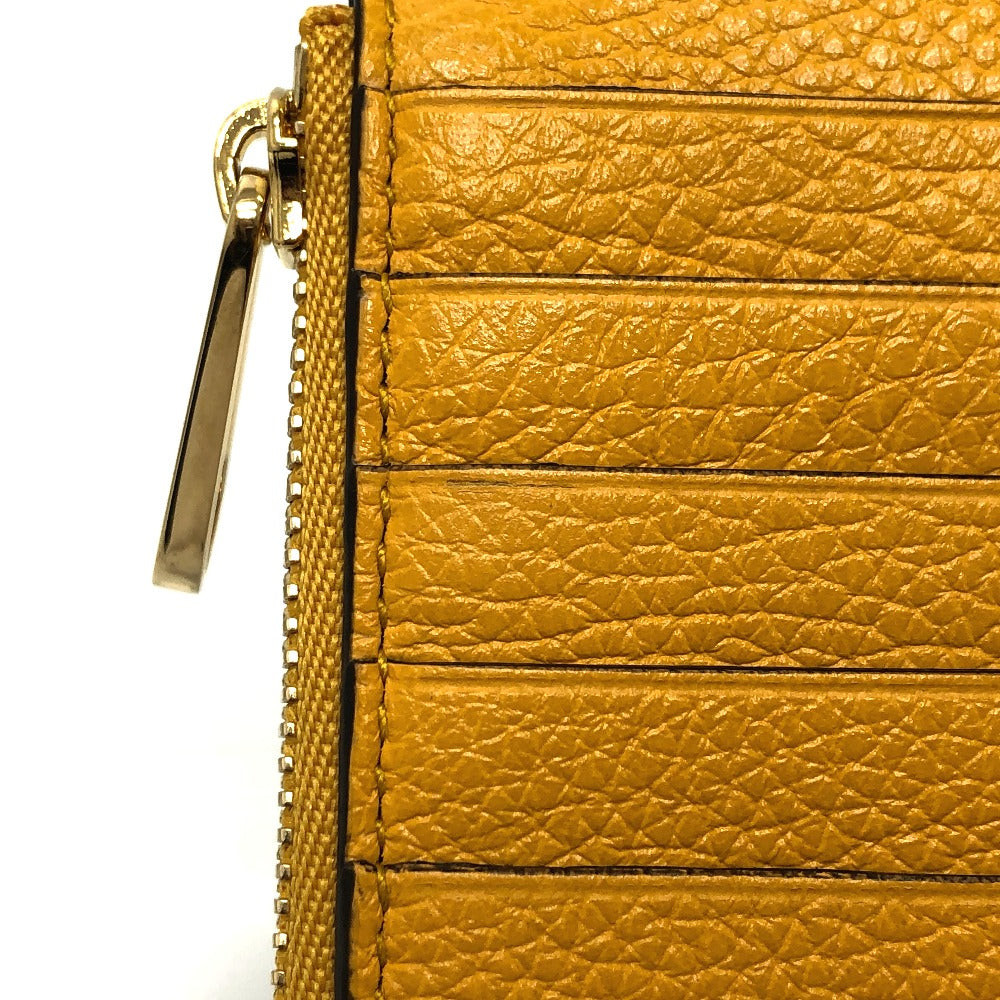 GUCCI Coin case 725550 leather yellow logo fragment case mens Used