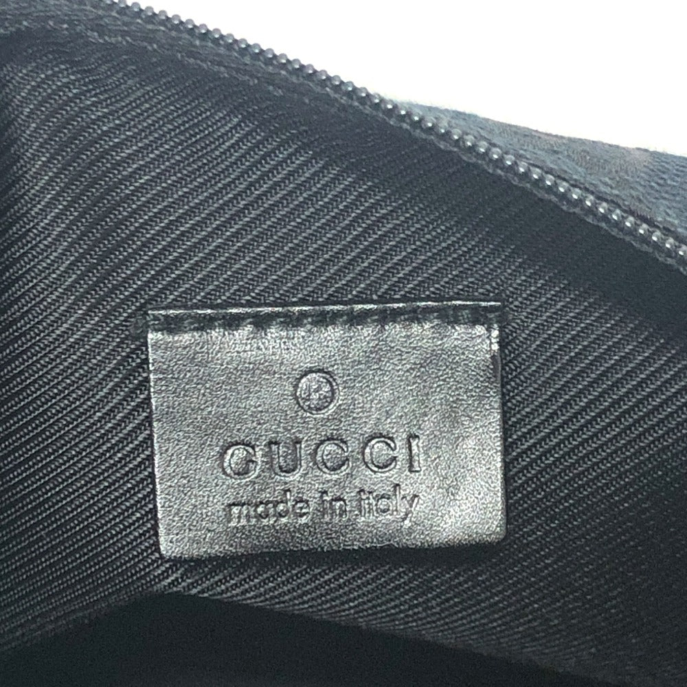 GUCCI Cosmetics Pouch 039-1147 GG canvas black GG canvas