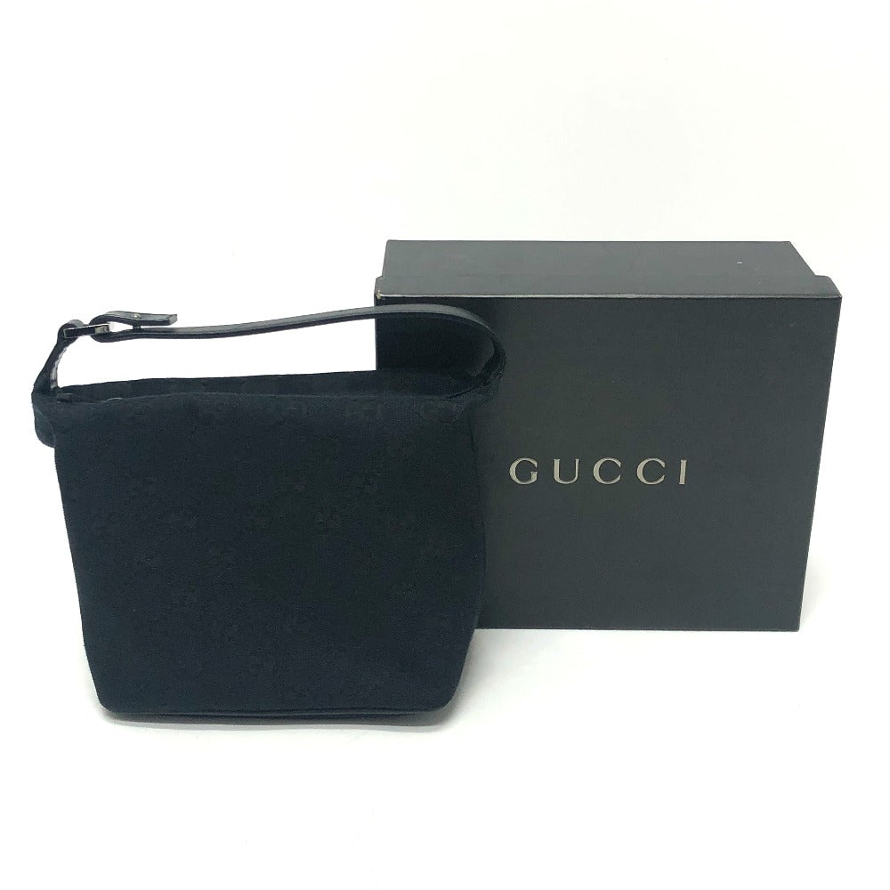 GUCCI Cosmetics Pouch 039-1147 GG canvas black GG canvas