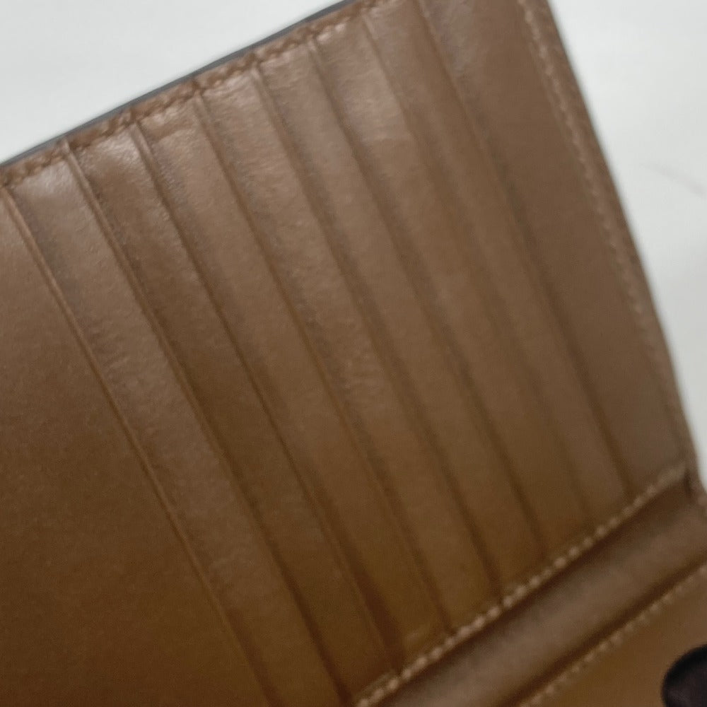 GUCCI passport case 346079 leather Brown Guccissima logo