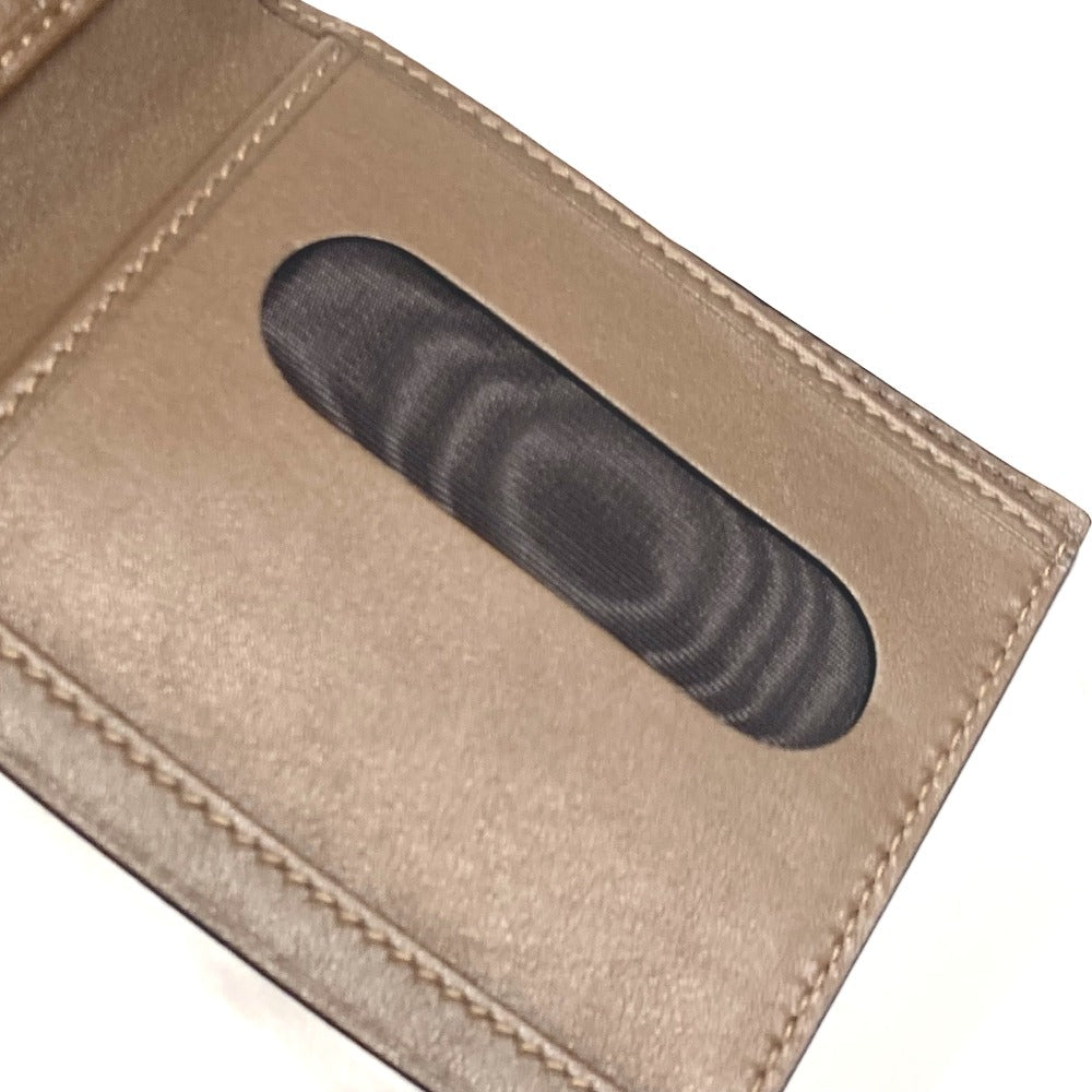 GUCCI passport case 346079 leather Brown Guccissima logo