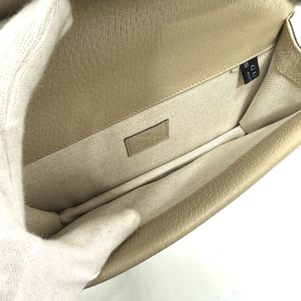 GUCCI Shoulder Bag 499623 GG Supreme Canvas beige GG Dionysus