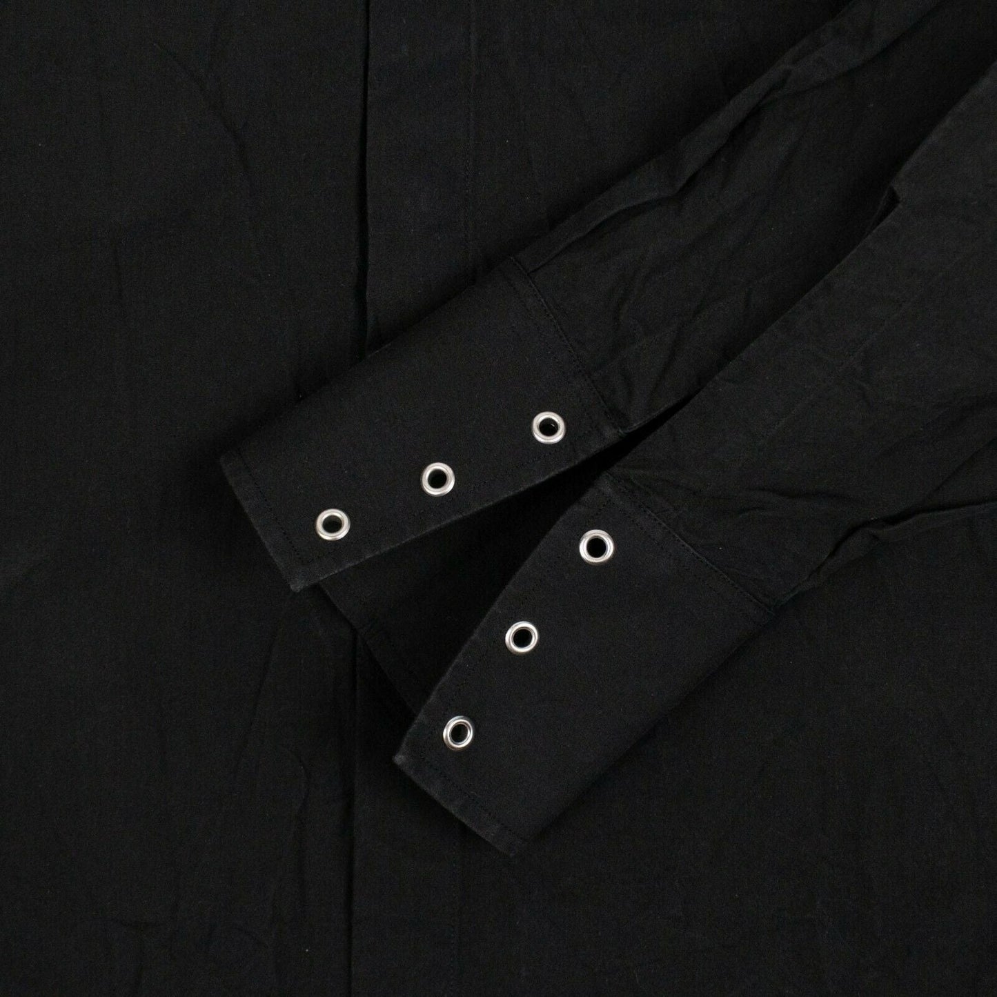 Gucci Cotton Popeline Button Down Shirt in Black