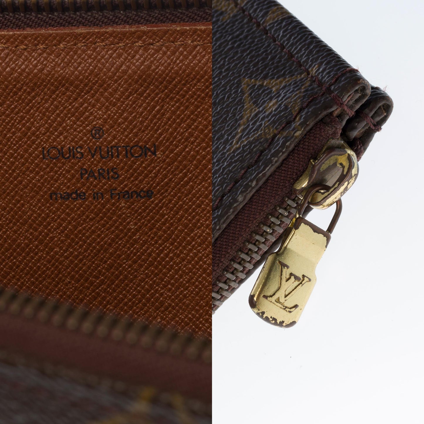 LOUIS VUITTON document holder in brown monogram canvas