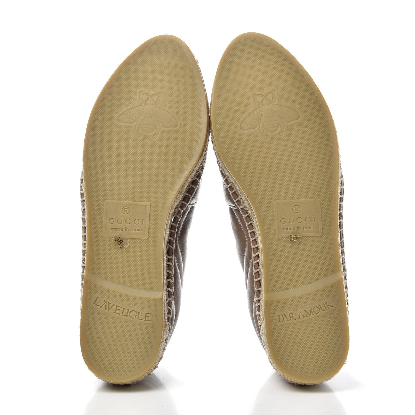 Gucci GG Marmont Matelassé Chevron Espadrilles in Rose Pink