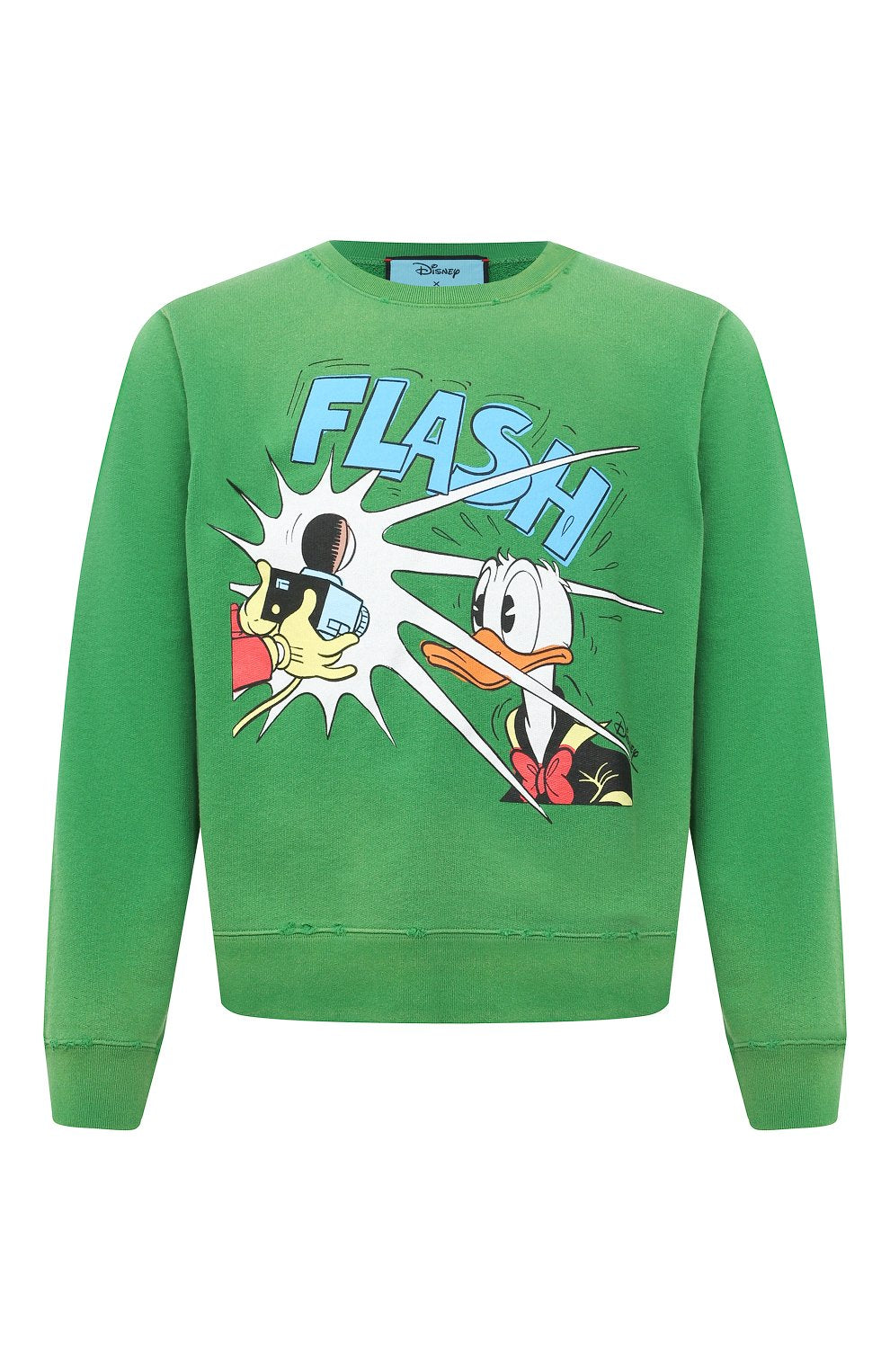 Gucci x Disney Donald Duck Sweatshirt in Green