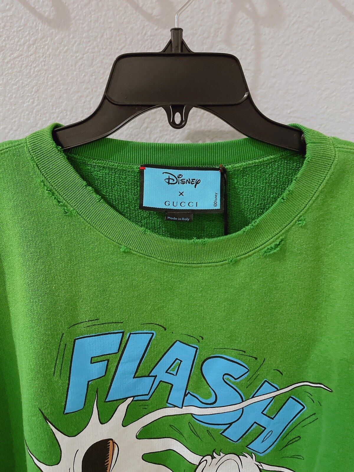 Gucci x Disney Donald Duck Sweatshirt in Green