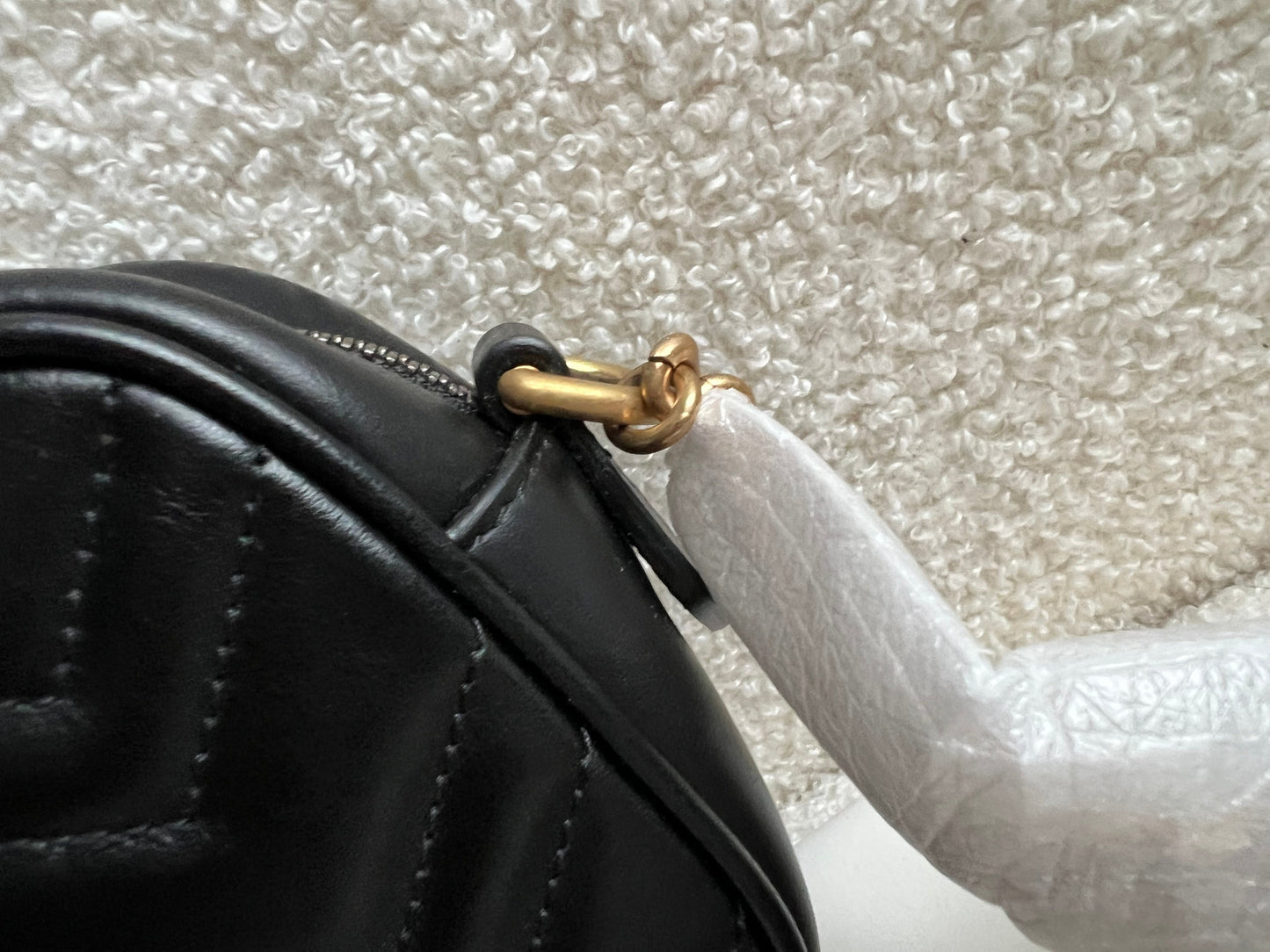 Gucci GG Black Marmont Mini Shoulder Bag (RRP £1,360)