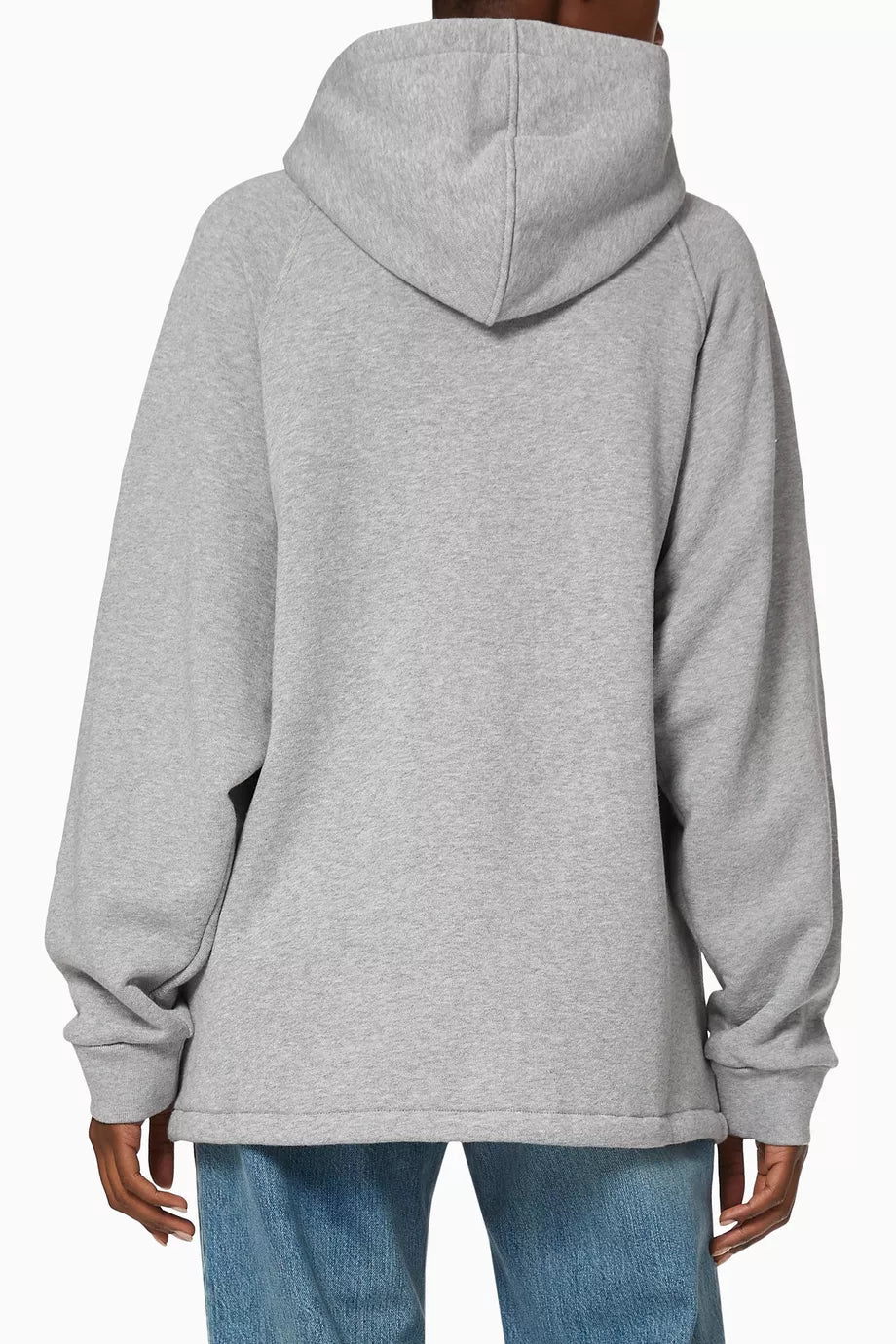 Gucci Gray Sweatshirt with Gucci Logo and Web