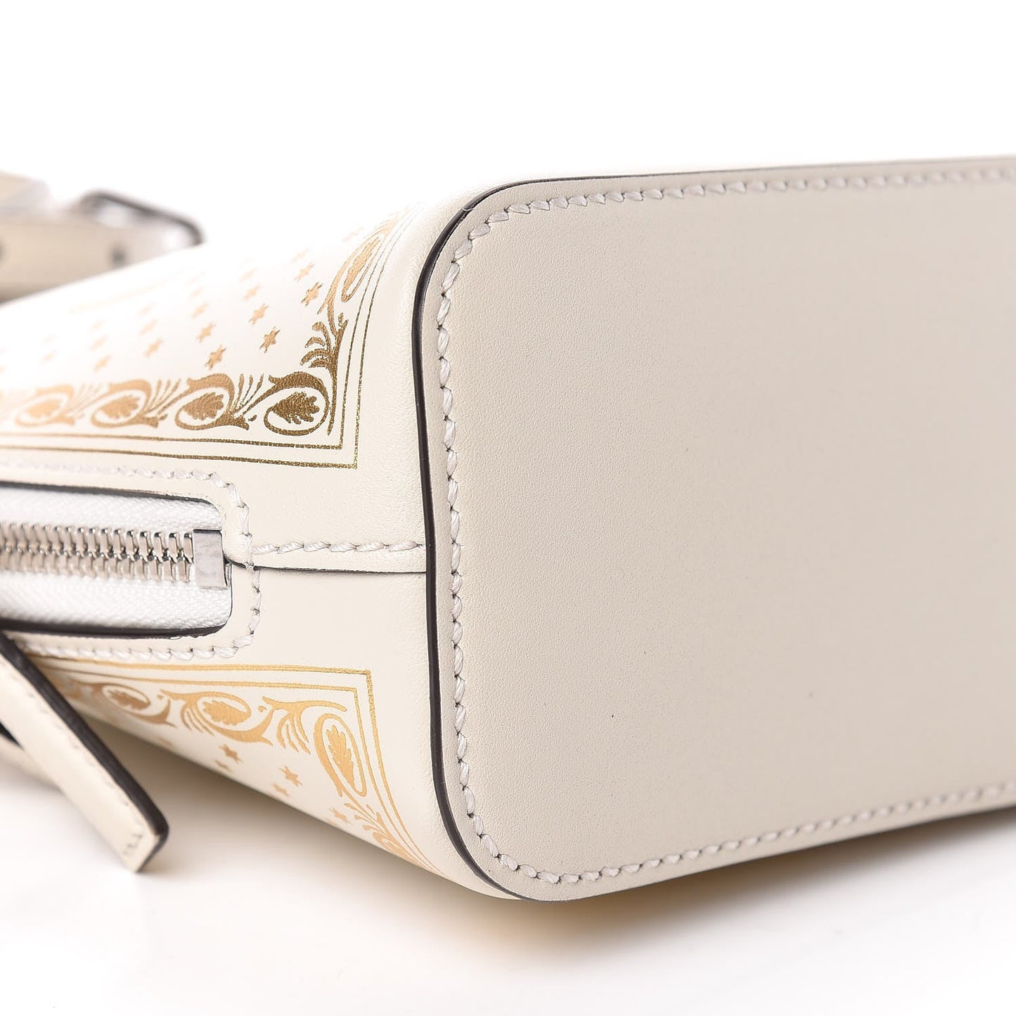 Gucci Moon & Stars Mini Guccy Shoulder Bag in Steller White