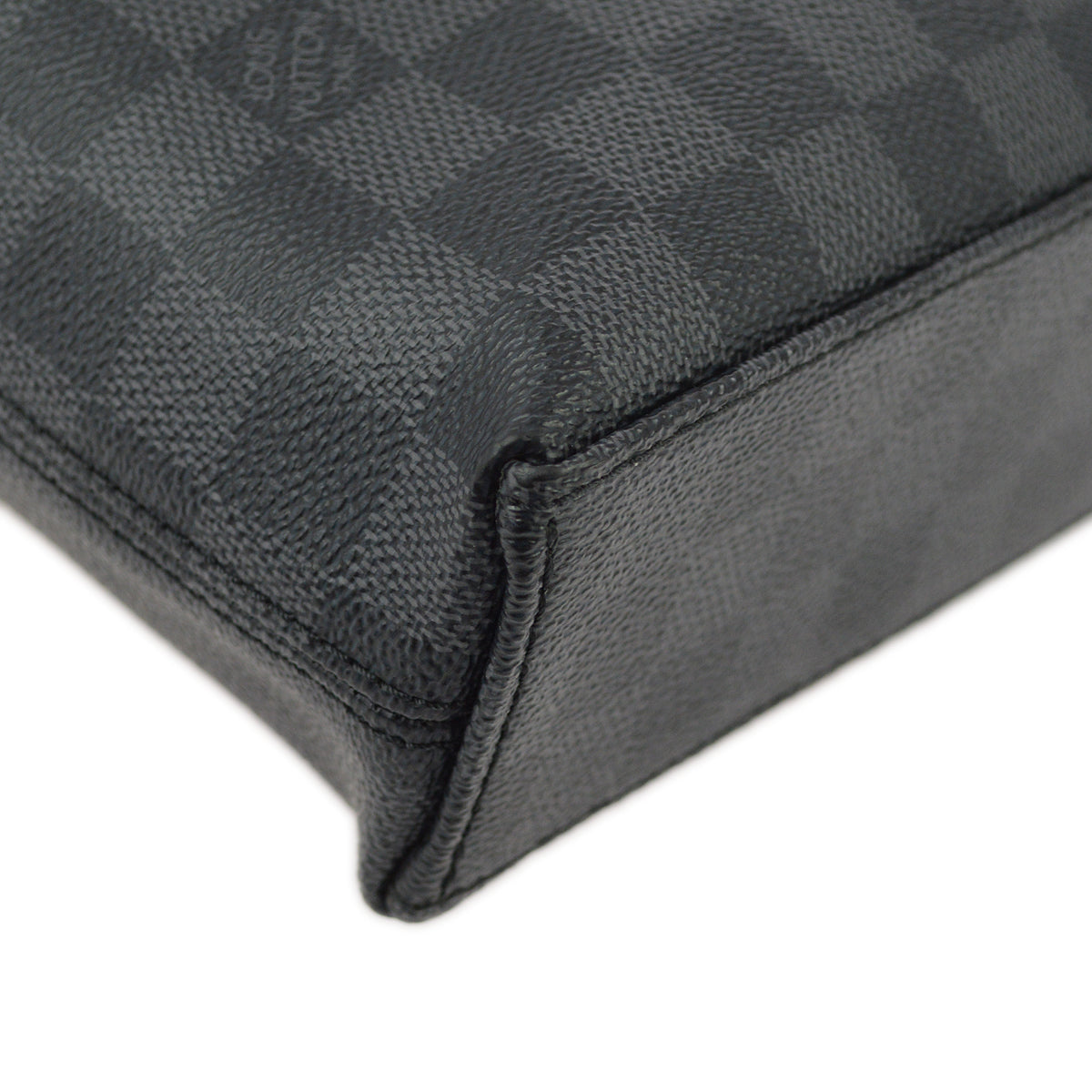 Louis Vuitton 2013 Damier Graphite Porte Documents Jour HandBag N48224