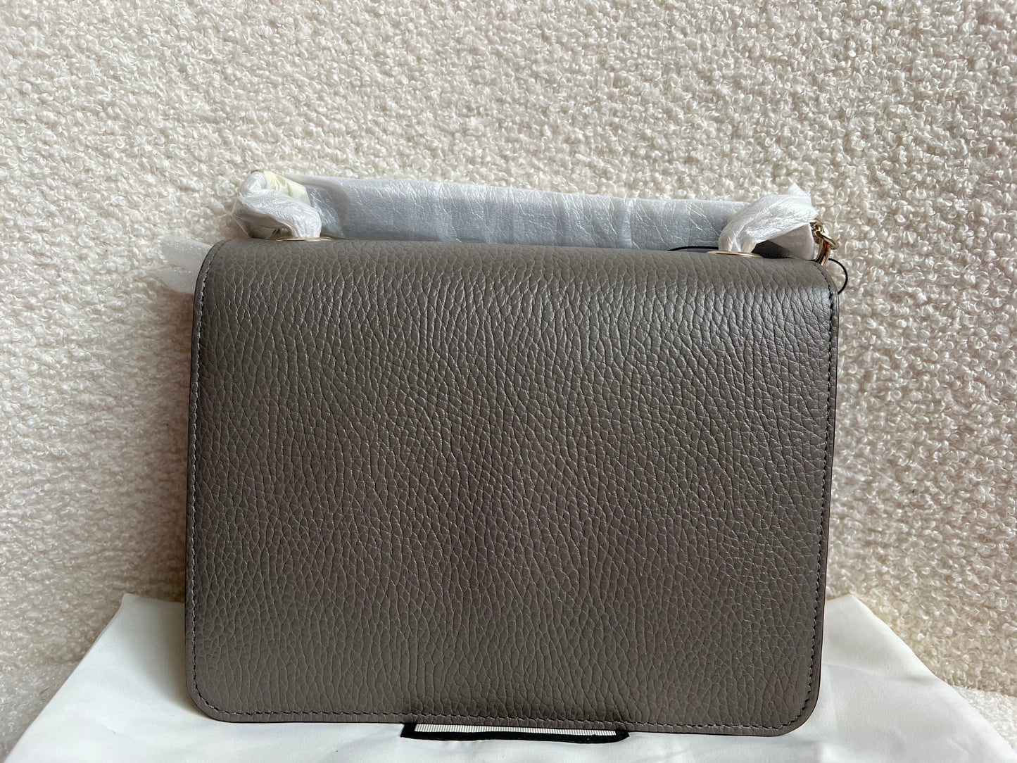 Gucci Interlocking GG Grey Small Shoulder Bag