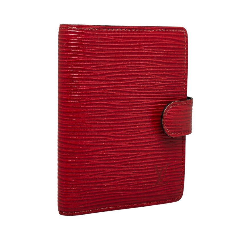 Louis Vuitton Epic Miniature Handbook Cover R20077 Castilian Red Noir Leather  Louis Vuitton