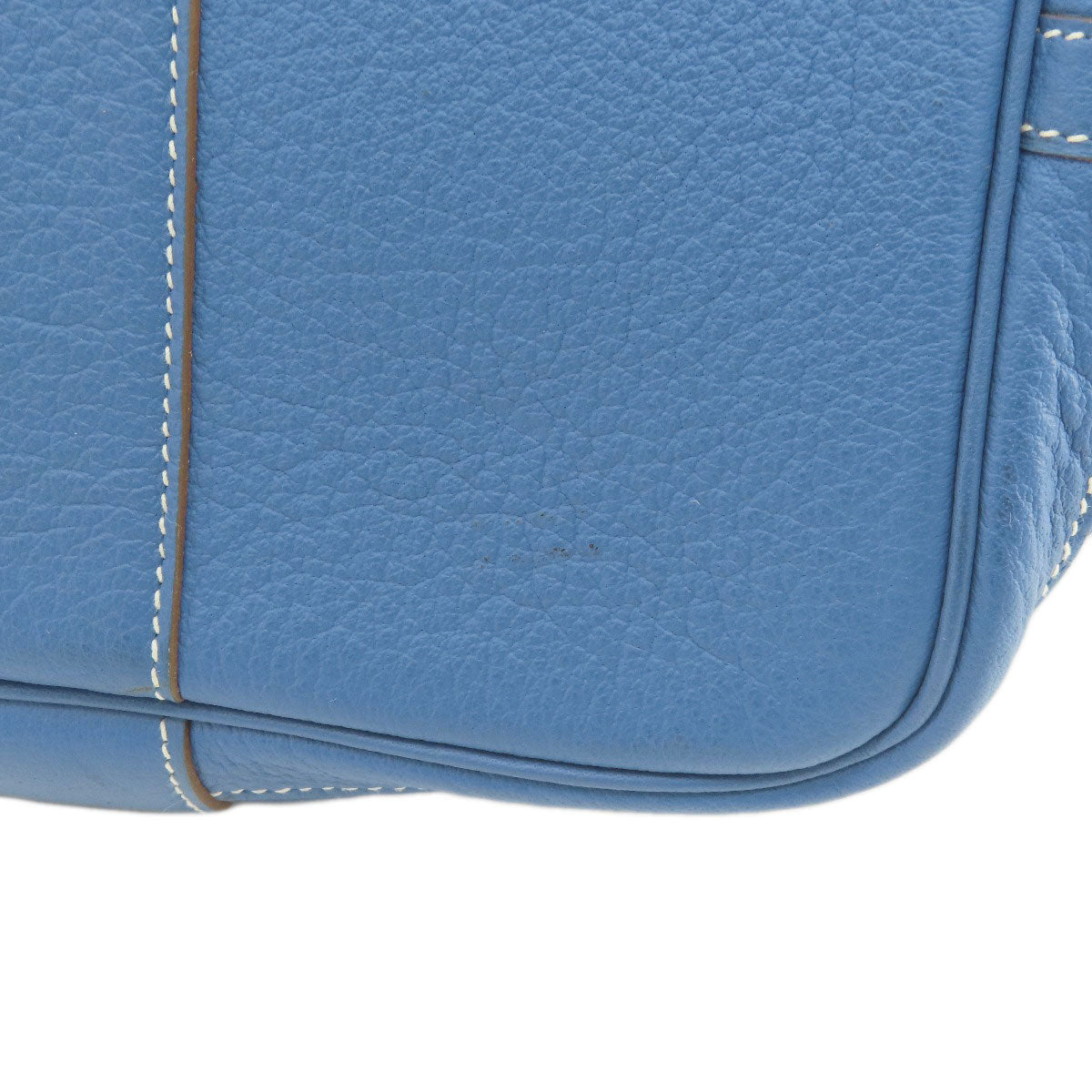 HERMES Tote Bag Negonda blue Garden Party PM Blue type SilverMetal Women Used