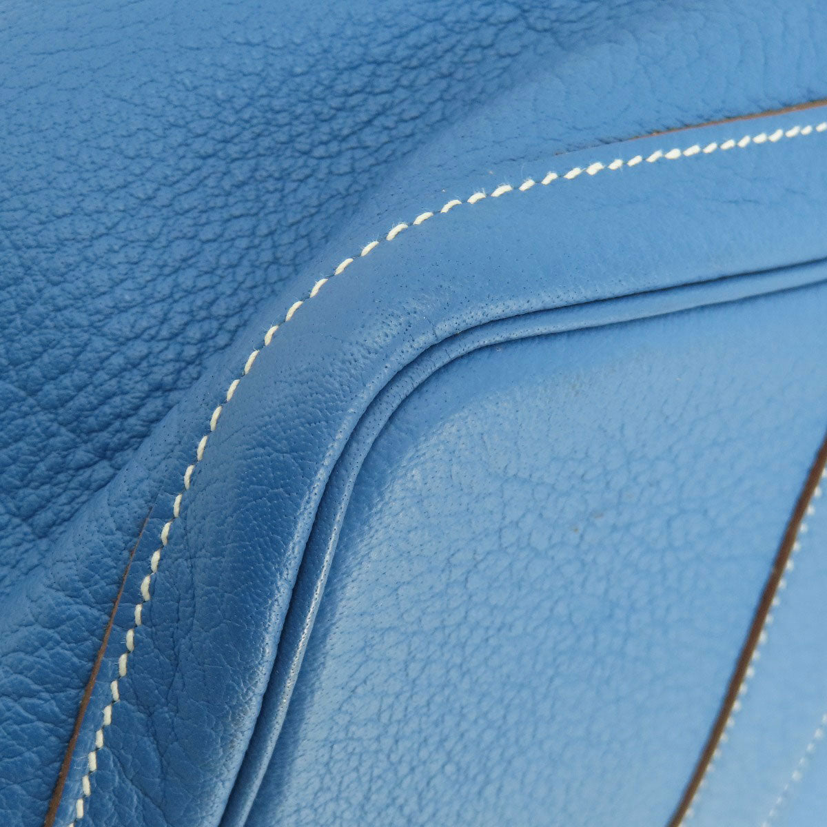HERMES Tote Bag Negonda blue Garden Party PM Blue type SilverMetal Women Used